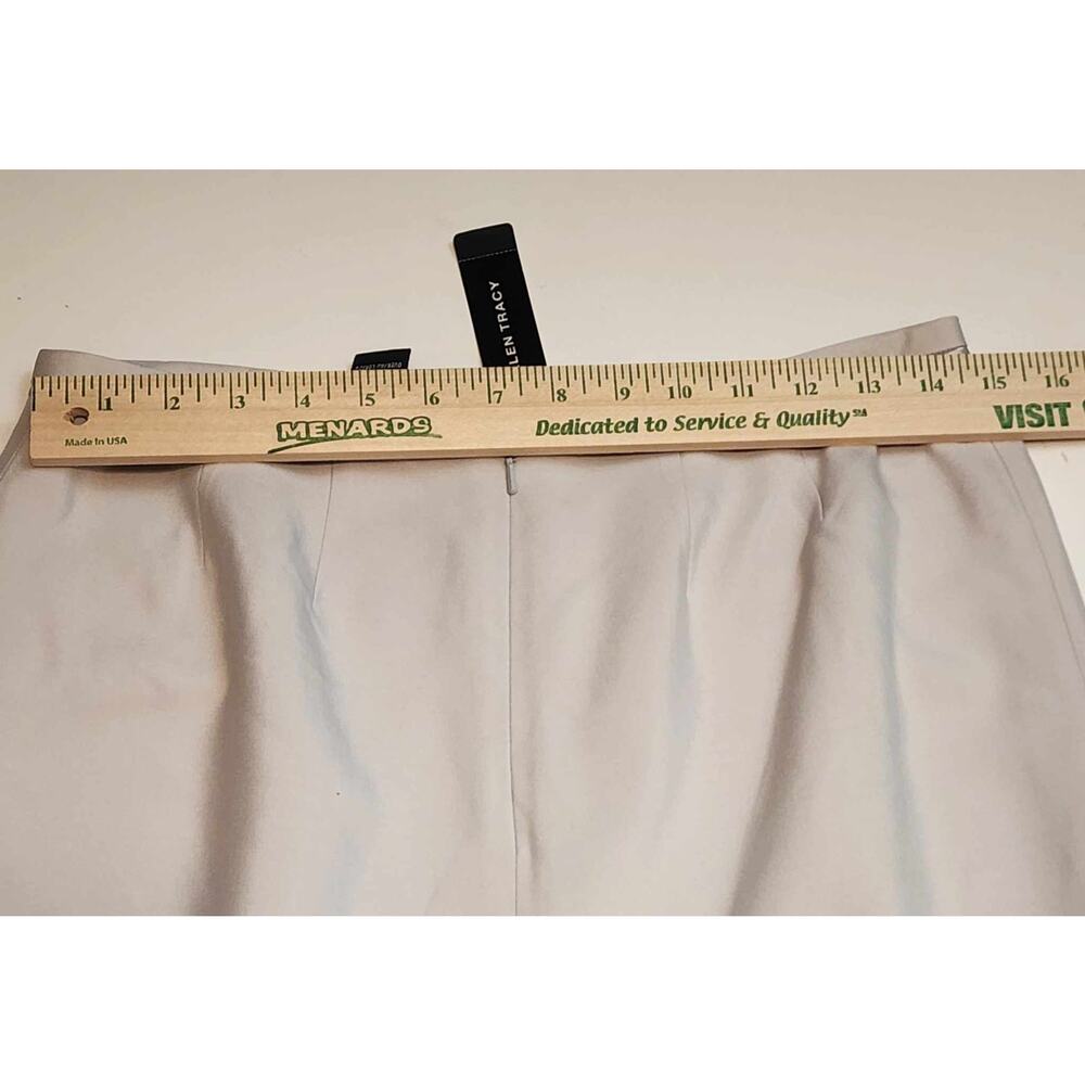Ellen Tracy Pencil Skirt, Cream, Silk Lined, Size 6, NWT - Picture 4 of 7